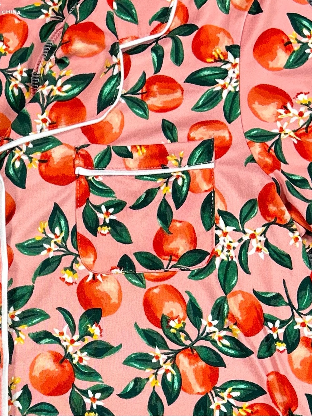 Draper James Peony Apple Blossom Print Pajama Set Women’s Size Small sleepwear - Picture 4 of 16